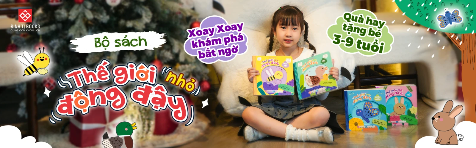 Sách thế giới nhỏ động đậy