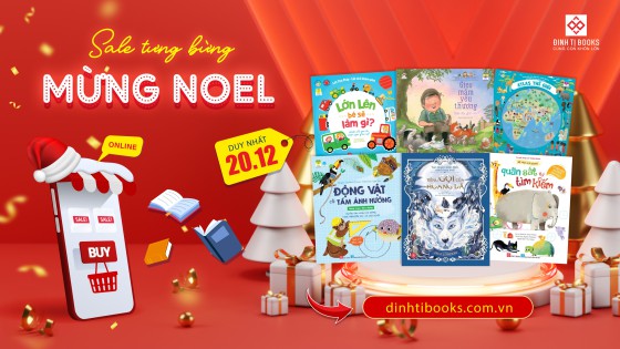 SALE TƯNG BỪNG MỪNG NOEL – GIẢM ĐẾN 25% CÁC ĐẦU SÁCH HOT