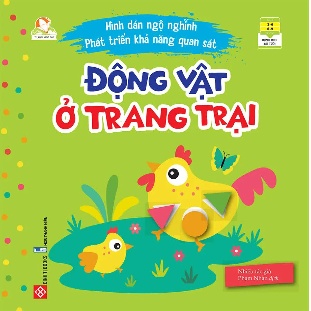 Hình dán ngộ nghĩnh - Phát triển khả năng quan sát - Động vật ở trang trại