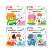 Combo (4 tập): Tiếng Anh cơ bản cho trẻ em