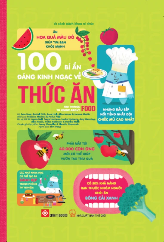 100 bí ẩn đáng kinh ngạc về Thức ăn (USBORNE - 100 things to know about food)