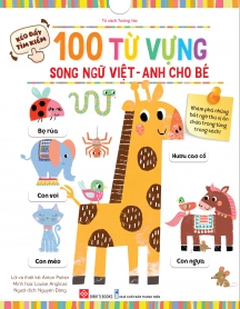 Sách tương tác - Kéo đẩy tìm kiếm - 100 từ vựng song ngữ Việt-Anh cho bé