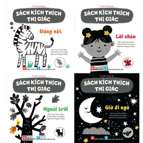 Sách kích thích thị giác ( combo 4 cuốn )