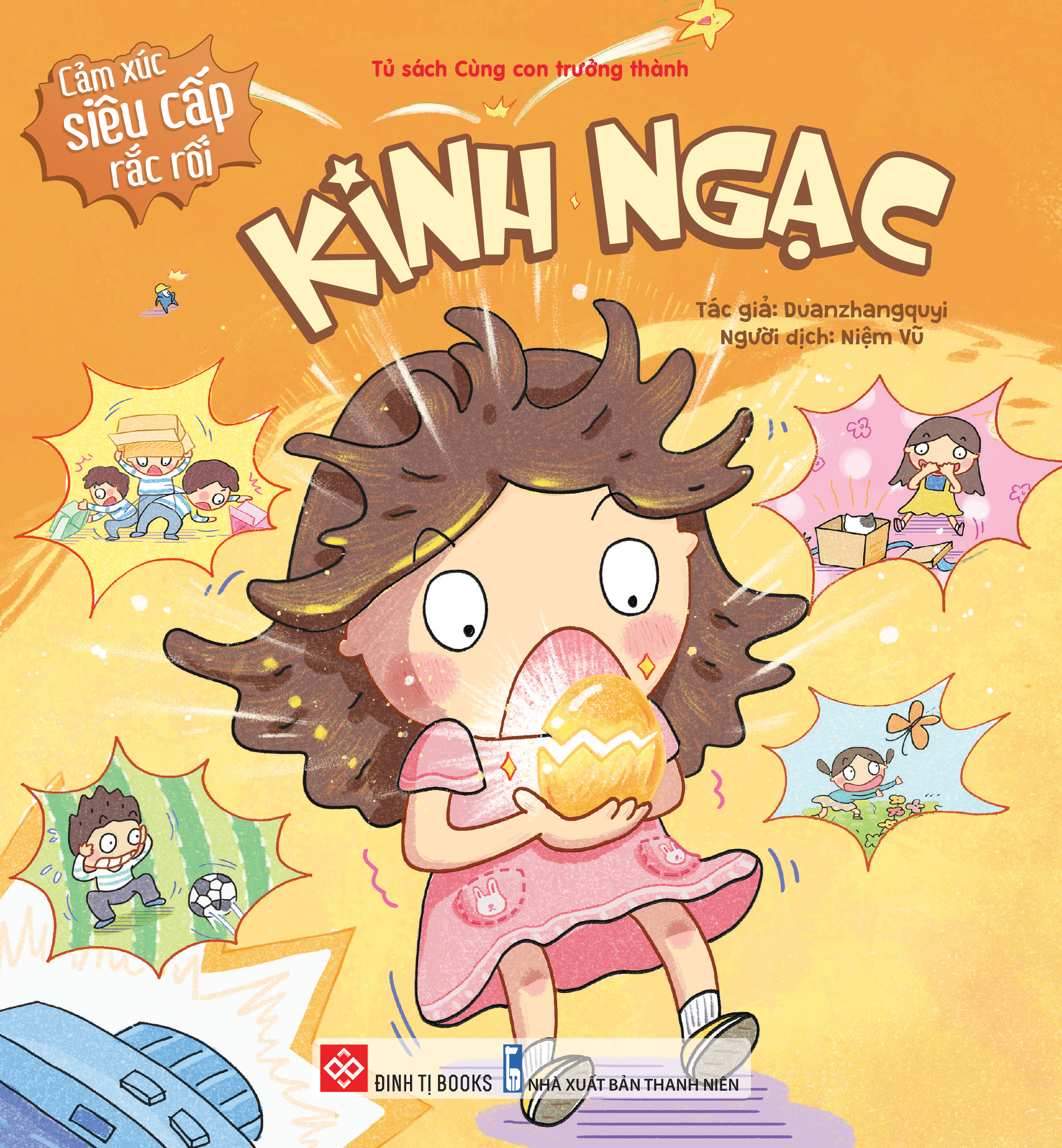 Cảm xúc siêu cấp rắc rối - Kinh ngạc | Đinh Tị Books