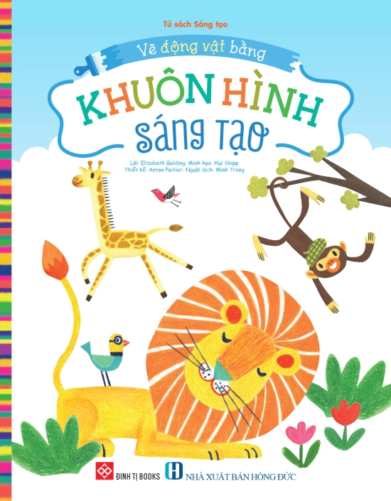 Vẽ động vật bằng khuôn hình sáng tạo