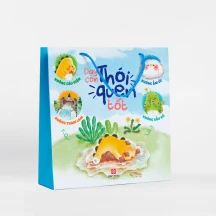 Bộ túi: Dạy con thói quen tốt- Không cáu giận, không tham lam, không ấm ức, không xấu hổ ( 4 tập)