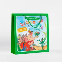 Túi (4 tập): Bồi dưỡng tính cách tự tin và mạnh mẽ cho trẻ - Hoàn thiện bản thân, yêu thương mọi người