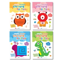 Combo (4T): Bộ sách đầu đời bồi dưỡng khả năng hội hoạ