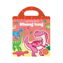 Bóc dán sử dụng nhiều lần - Khủng long (Thỏa sức sáng tạo trên nhiều bề mặt)