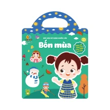 Bóc dán sử dụng nhiều lần - Bốn mùa (Thỏa sức sáng tạo trên nhiều bề mặt)