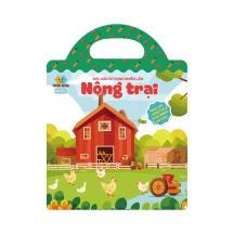 Bóc dán sử dụng nhiều lần - Nông trại (Thỏa sức sáng tạo trên nhiều bề mặt)