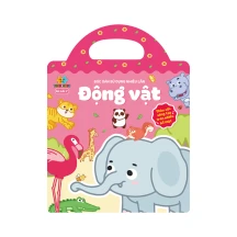 Bóc dán sử dụng nhiều lần - Động vật (Thỏa sức sáng tạo trên nhiều bề mặt)