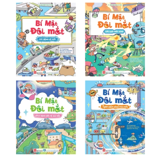 Bí mật đôi mắt - Combo 4 tập