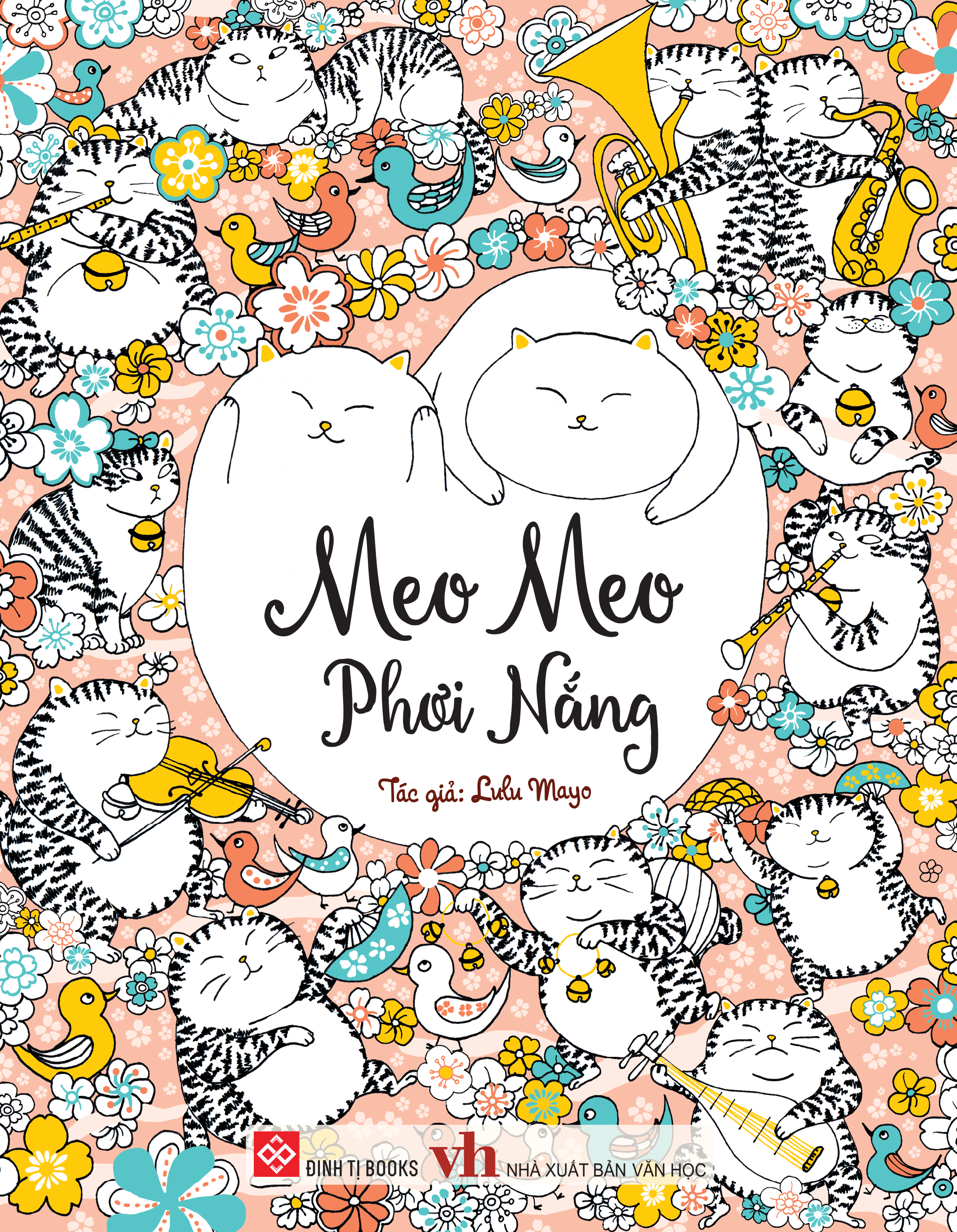 Meo meo phơi nắng