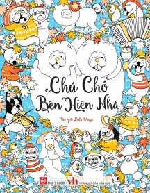 Chú chó bên hiên nhà