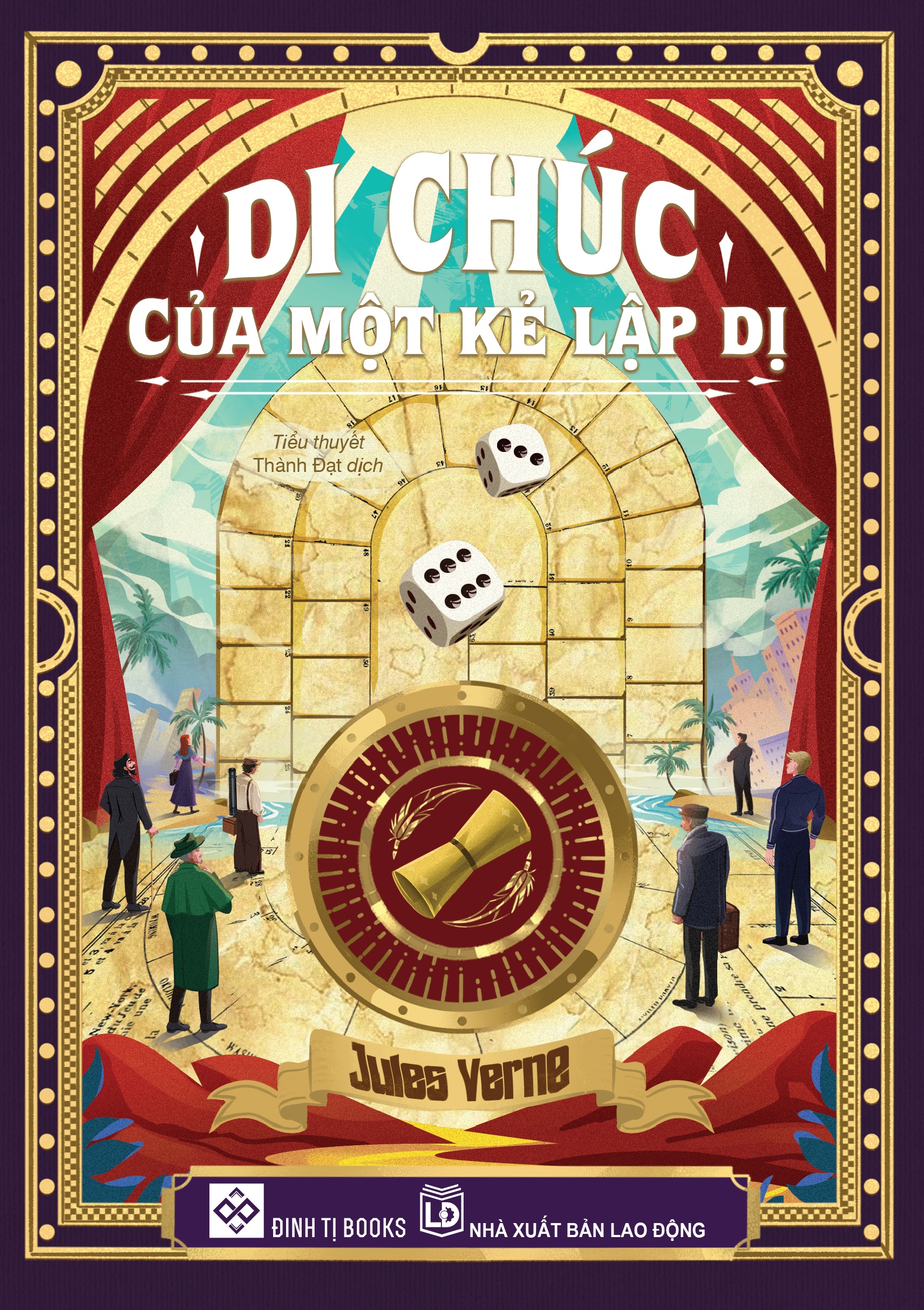 Di chúc của một kẻ lập dị Mã sản phẩm: 8935212373289 Tác giả: Jules Verne Dịch giả: Thành Đạt Kích thước: 14