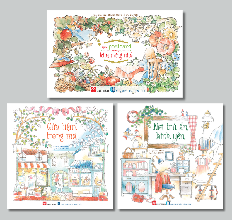 Combo (3 tập): Nơi trú ẩn bình yên, Cửa tiệm trong mơ, Tiệm postcard trong khu rừng nhỏ