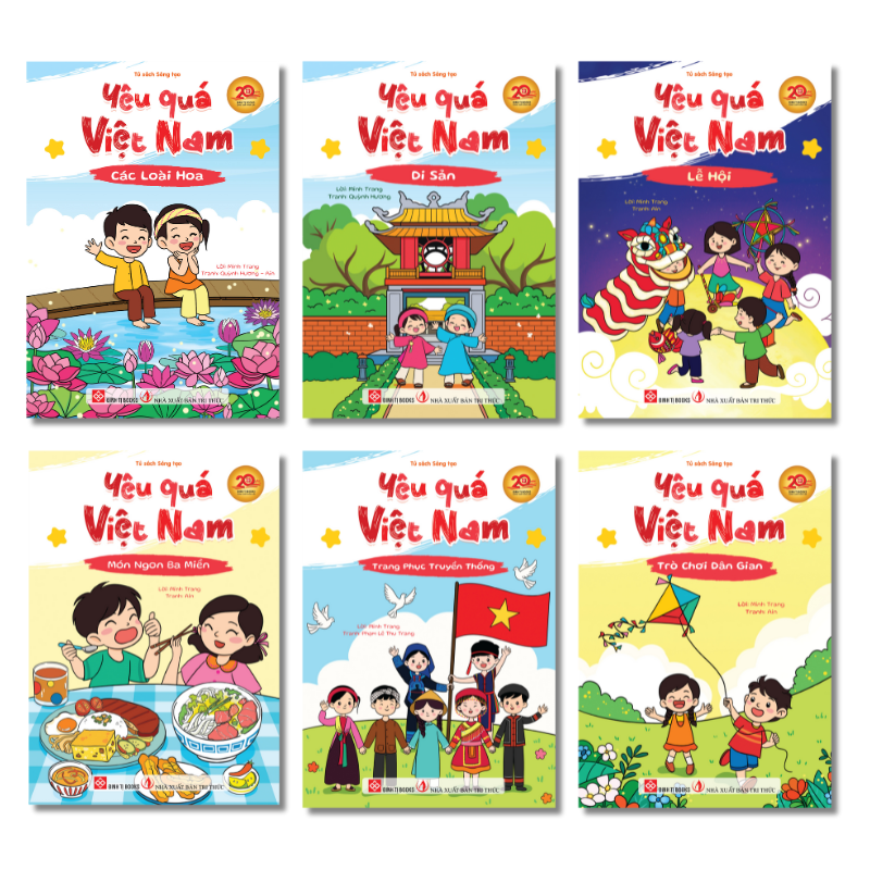 Combo (6 tập): Yêu quá Việt Nam 