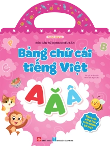 Bóc dán sử dụng nhiều lần - Bảng chữ cái tiếng Việt (Thỏa sức sáng tạo trên nhiều bề mặt)