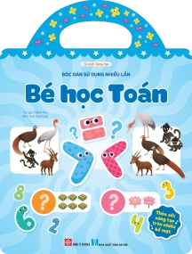 Bóc dán sử dụng nhiều lần - Bé học Toán (Thỏa sức sáng tạo trên nhiều bề mặt)