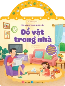 Bóc dán sử dụng nhiều lần - Đồ vật trong nhà (Thỏa sức sáng tạo trên nhiều bề mặt)