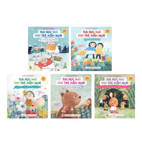 Combo (5T) Bài học nhỏ cho trẻ mầm non