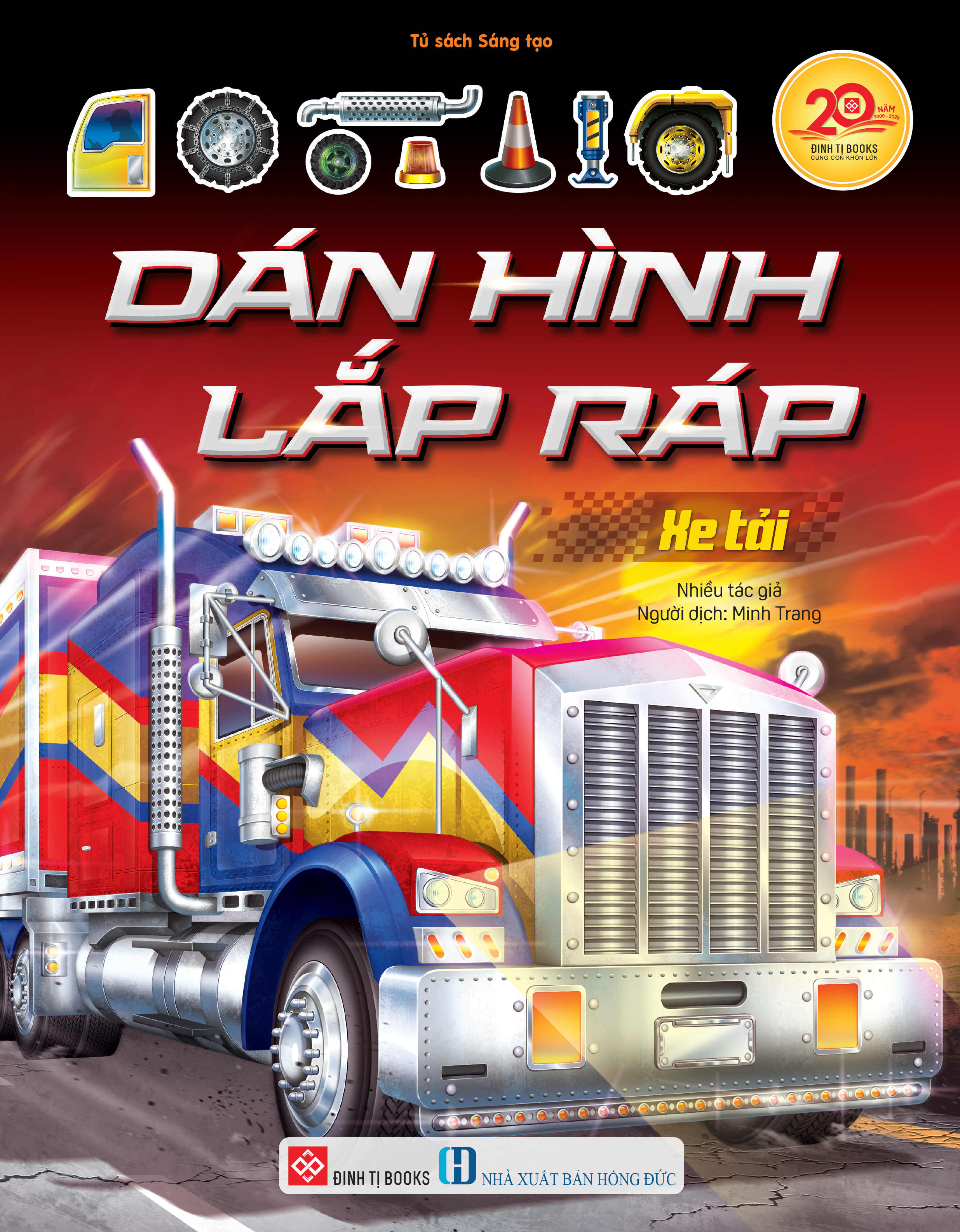 Dán hình lắp ráp - Xe tải