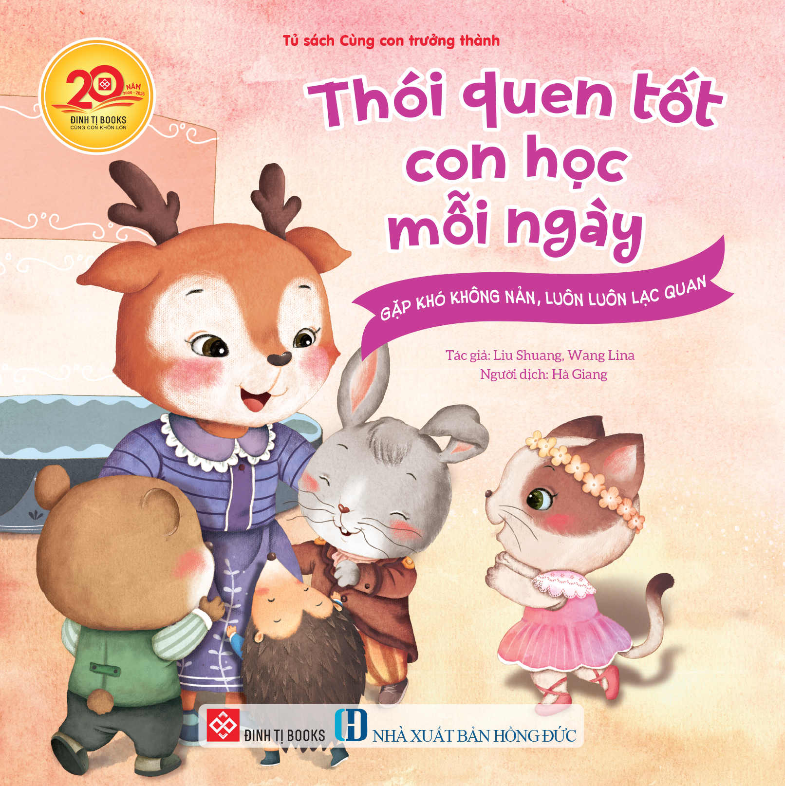 Thói quen tốt con học mỗi ngày - Gặp khó không nản, luôn luôn lạc quan