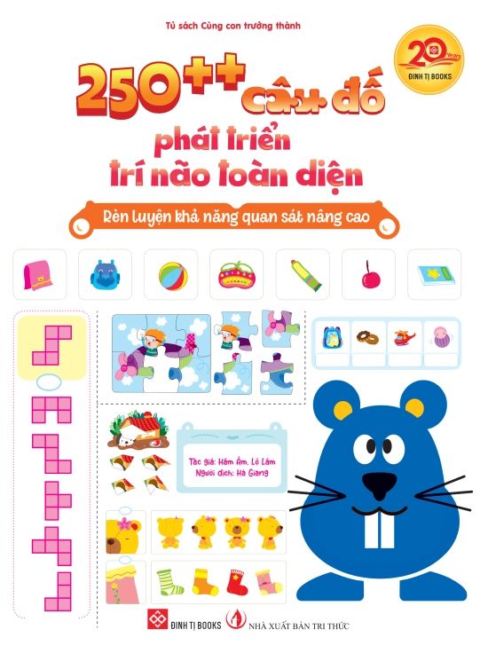 250++ câu đố phát triển trí não toàn diện - Rèn luyện khả năng quan sát nâng cao