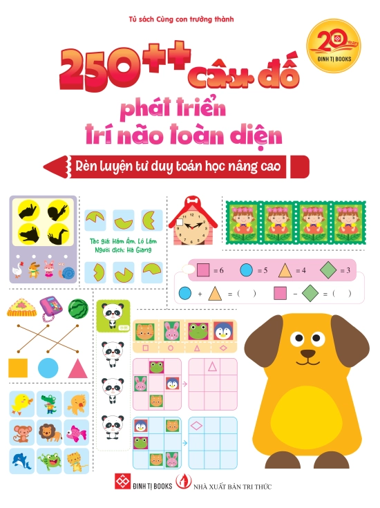 250++ câu đố phát triển trí não toàn diện - Rèn luyện tư duy toán học nâng cao