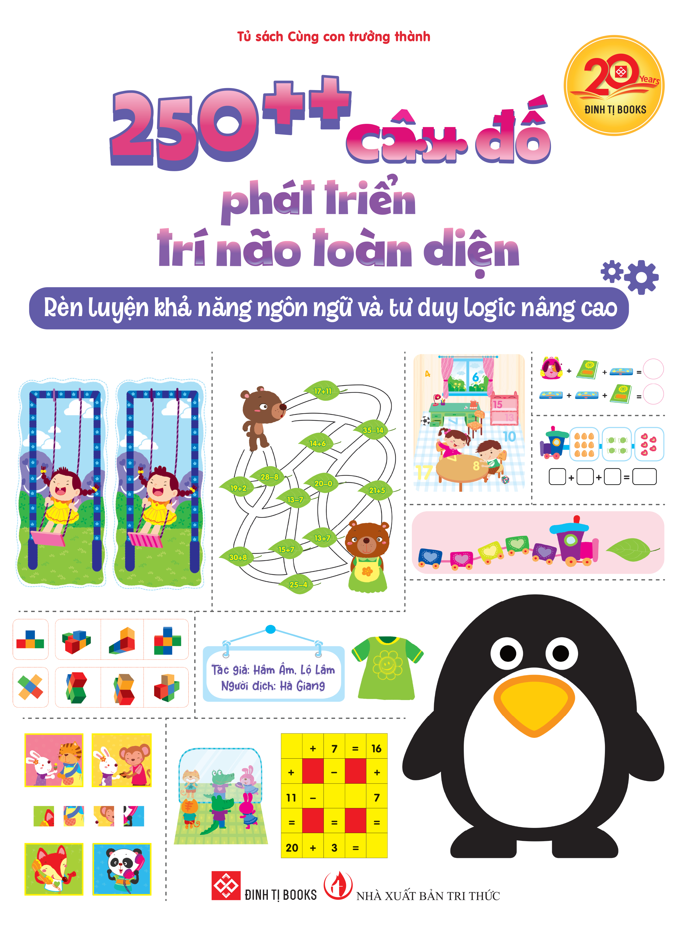 250++ câu đố phát triển trí não toàn diện - Rèn luyện khả năng ngôn ngữ và tư duy logic nâng cao