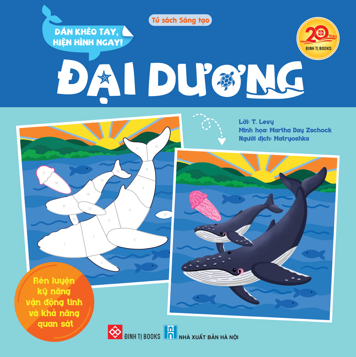 Dán khéo tay, hiện hình ngay! - Đại dương (Rèn luyện kỹ năng vận động tinh và khả năng quan sát)