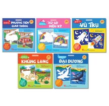 Combo (5 tập): Dán khéo tay, hiện hình ngay