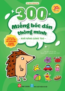 300 miếng bóc dán thông minh - Khả năng sáng tạo (Phiên bản nâng cấp với các miếng dán sử dụng nhiều lần)