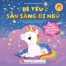 Bé yêu sẵn sàng đi ngủ - Chúc ngủ ngon, ngựa một sừng bé nhỏ!