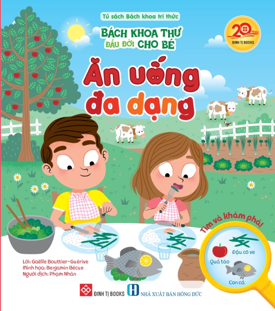Bách khoa thư đầu đời cho bé - Ăn uống đa dạng