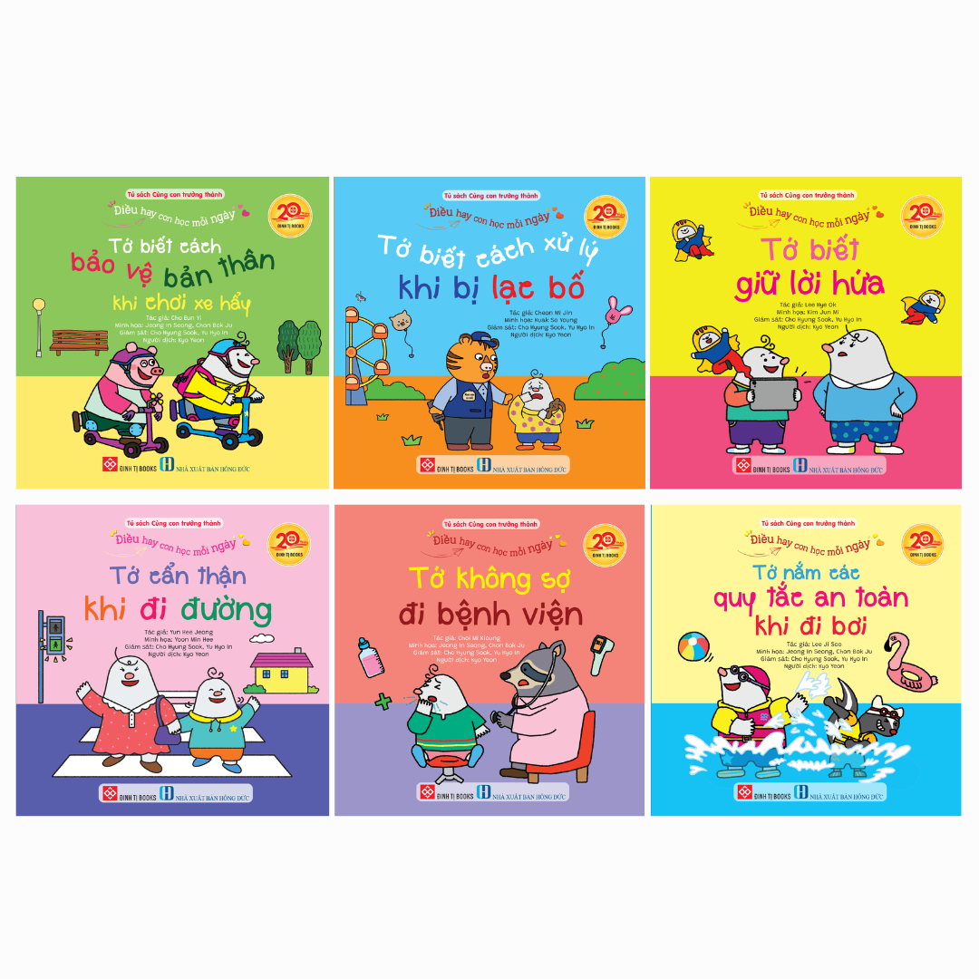 Combo (6T) Điều hay con học mỗi ngày