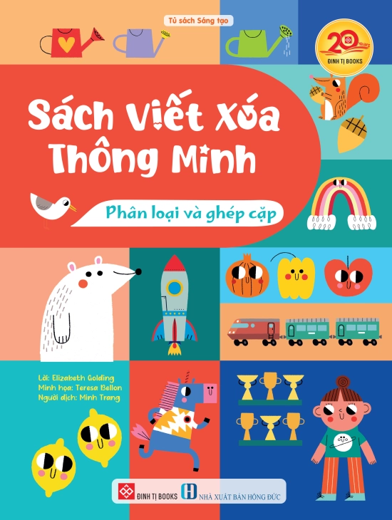 Sách viết xóa thông minh - Phân loại và ghép cặp