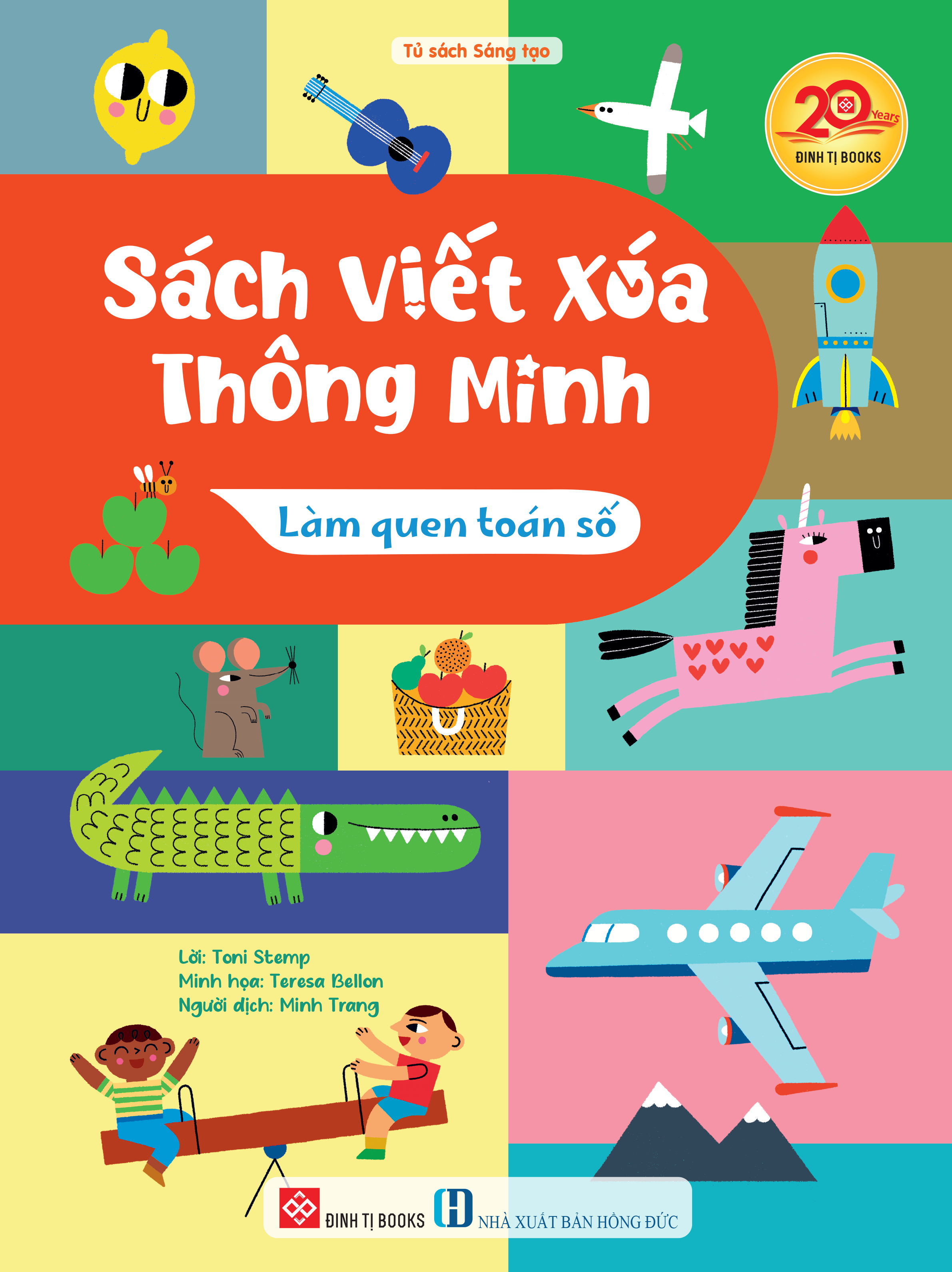 Sách viết xóa thông minh - Làm quen toán số