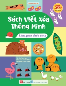 Sách viết xóa thông minh - Làm quen phép cộng