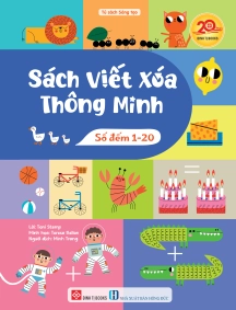 Sách viết xóa thông minh - Số đếm 1 - 20