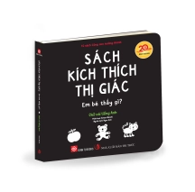 Sách kích thích thị giác - Em bé thấy gì? - Chữ cái tiếng Anh