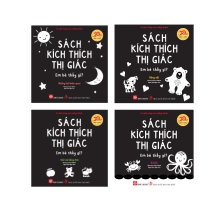 Combo4T: Sách kích thích thị giác - Em bé thấy gì?