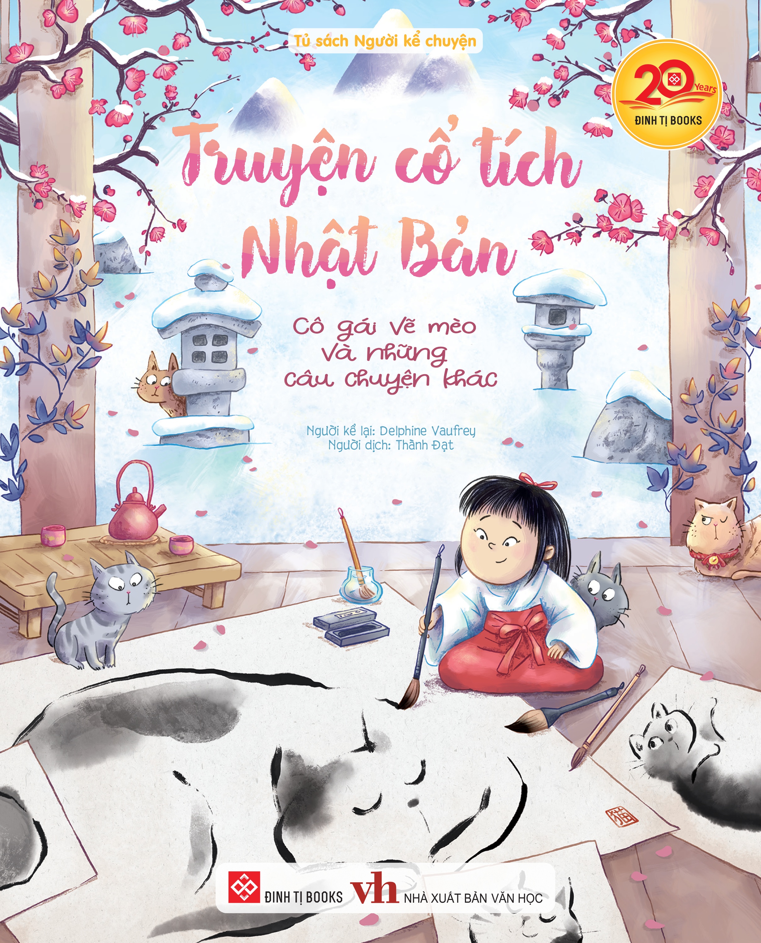 Truyện cổ tích Nhật Bản - Cô gái vẽ mèo và những câu chuyện khác