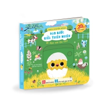 Sách chuyển động - Dạo bước giữa thiên nhiên - Đi dạo với Gà con