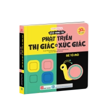 Sách tương tác phát triển thị giác và xúc giác - Bé tò mò