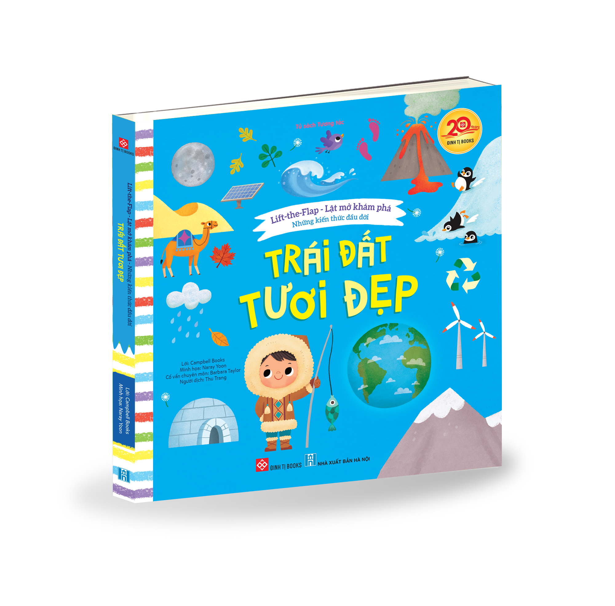 Lift-the-Flap - Lật mở khám phá - Những kiến thức đầu đời - Trái Đất tươi đẹp