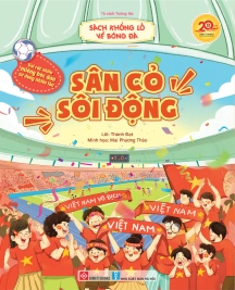 Sách khổng lồ về bóng đá - Sân cỏ sôi động (Với rất nhiều miếng bóc dán sử dụng nhiều lần)