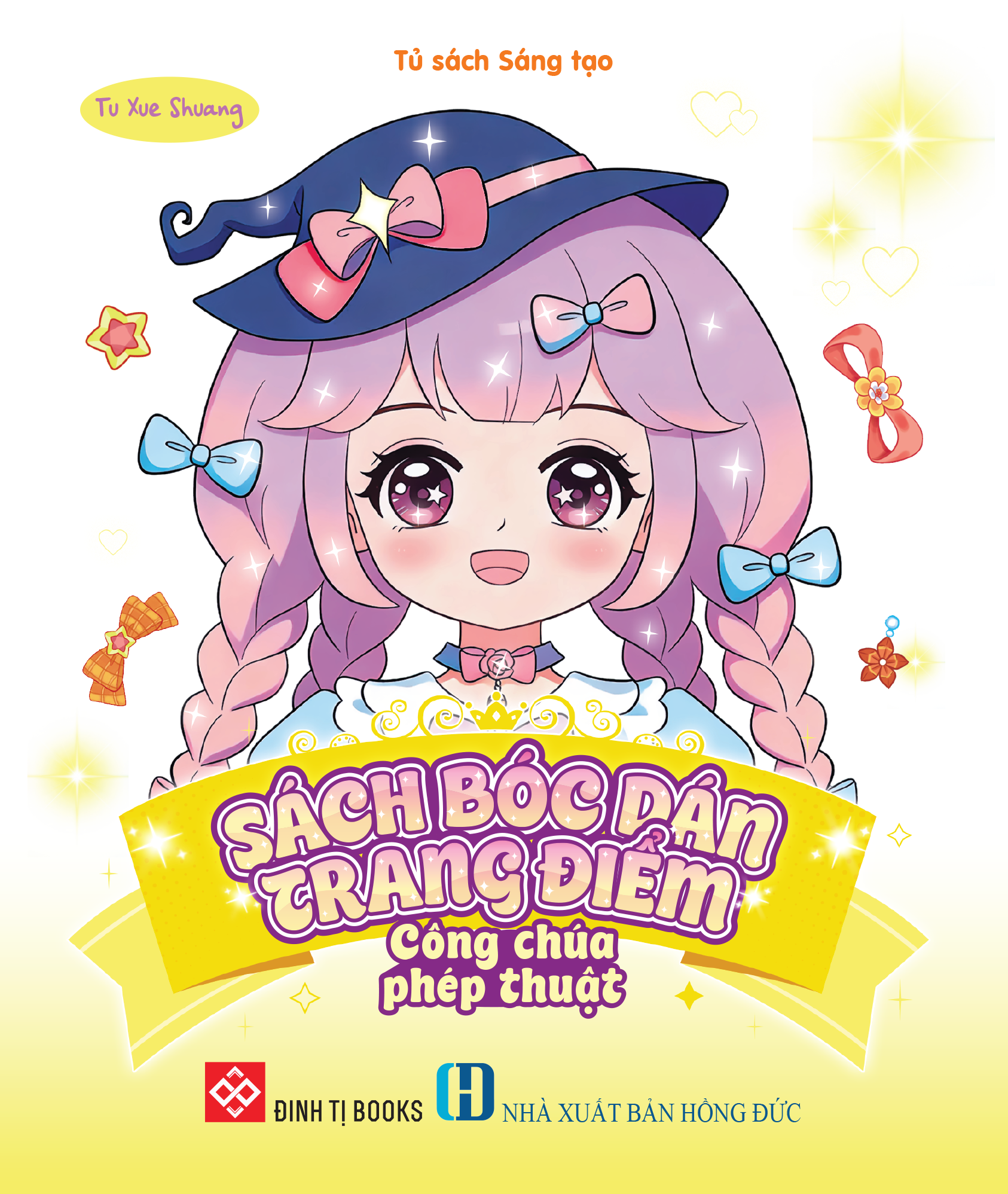 Sách bóc dán trang điểm - Công chúa phép thuật