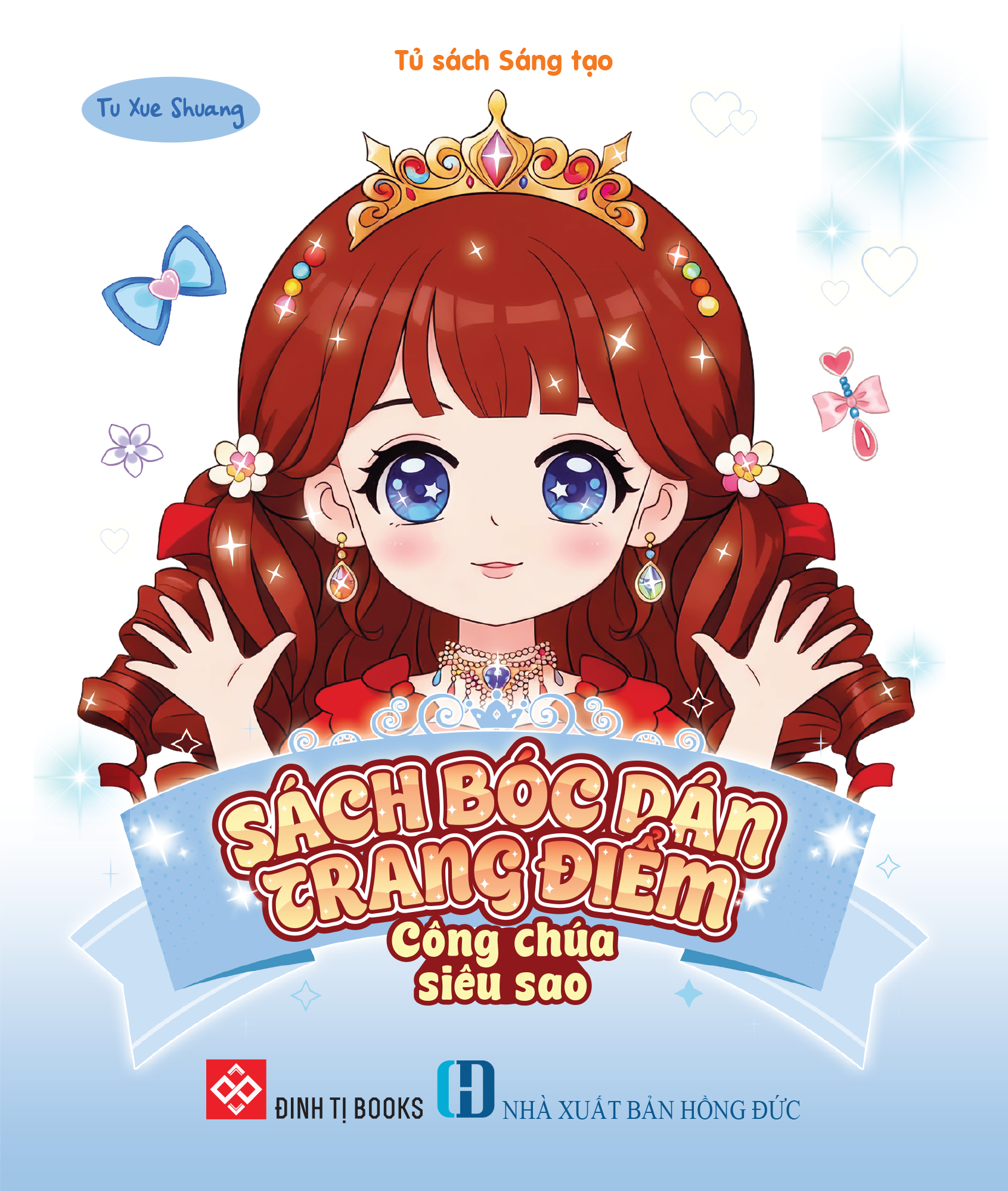 Sách bóc dán trang điểm - Công chúa siêu sao